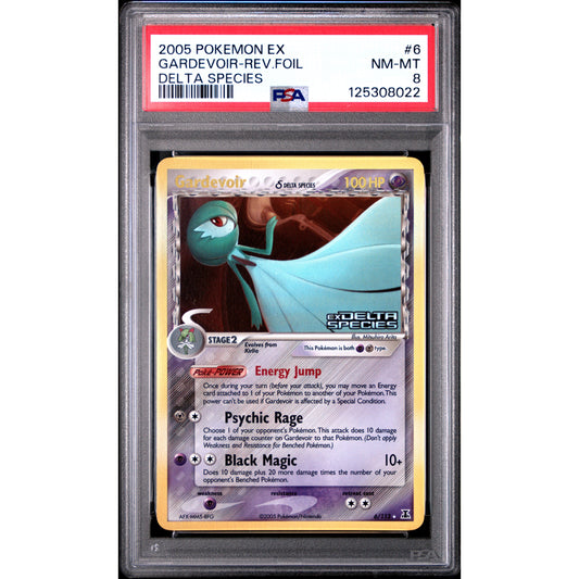 2005 POKEMON EX DELTA SPECIES #6 GARDEVOIR-REV.FOIL DELTA SPECIES