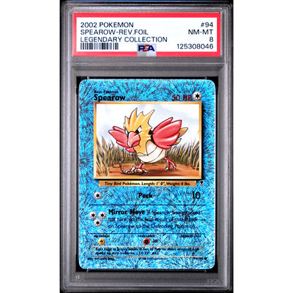 2002 POKEMON LEGENDARY COLLECTION #94 SPEAROW-REV.FOIL LEGENDARY COLLECTION