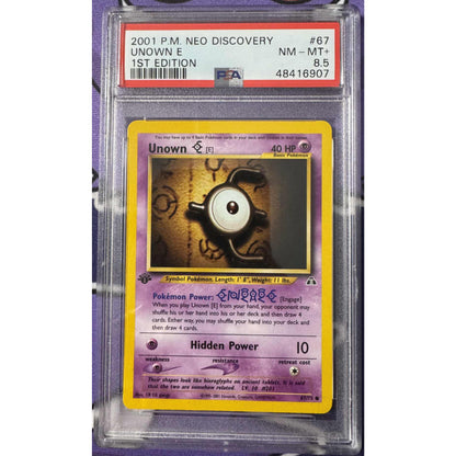 UNOWN PSA 8.5